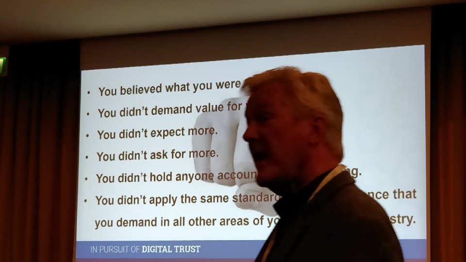 The cyber security industry has ‘failed’, ISACA conference told