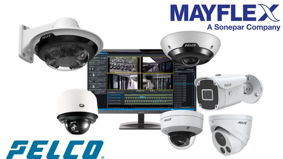 Mayflex zooms in on Pelco surveillance range