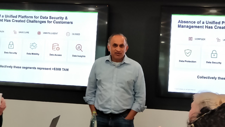 Cohesity slams rivals and loves up to Veritas partners over takeover